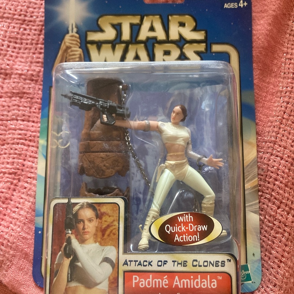 Hasbro Star Wars Padmé Amidala Action Figure - White, Tan, Black